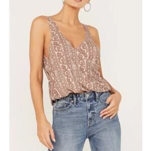 NEW WE THE FREE Tea Combo Your Twisted Tank Top Size XS